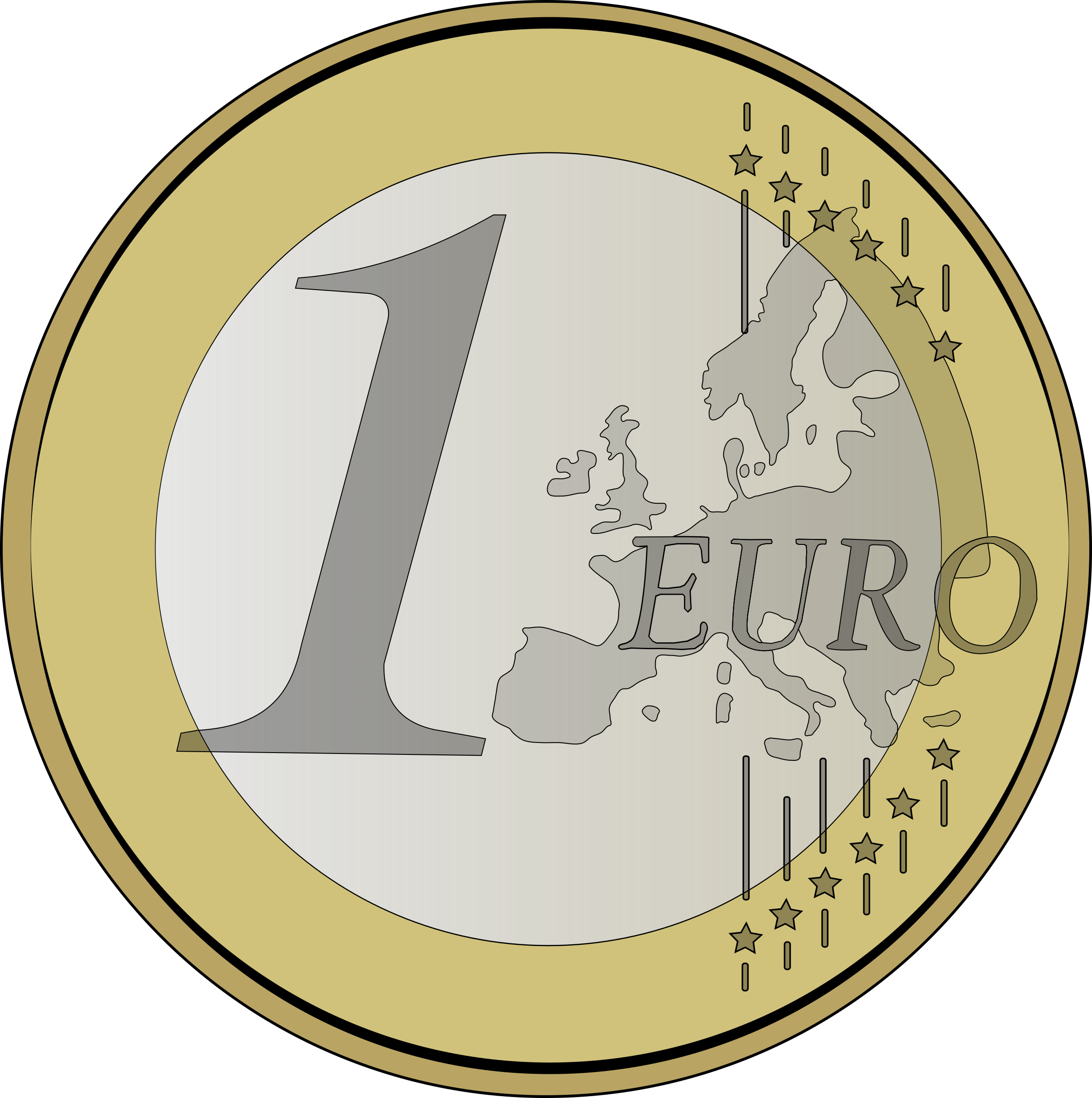 Euro Coin Photos PNG Image