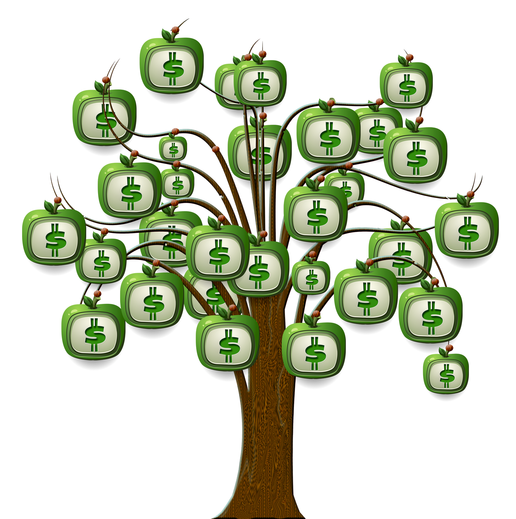 Binary Moneytree Dollar Tree Finance Option PNG Image