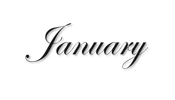 January Free Clipart HQ PNG Image