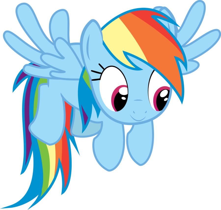 Rainbow Dash Clipart PNG Image
