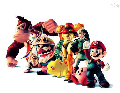 Nintendo Characters Image PNG Image