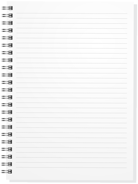 Notebook PNG Image
