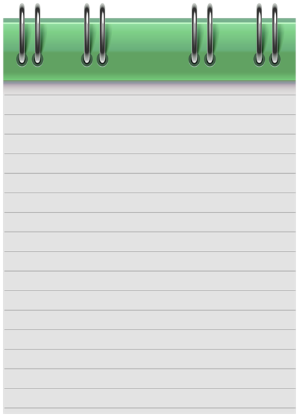 Notebook PNG Image