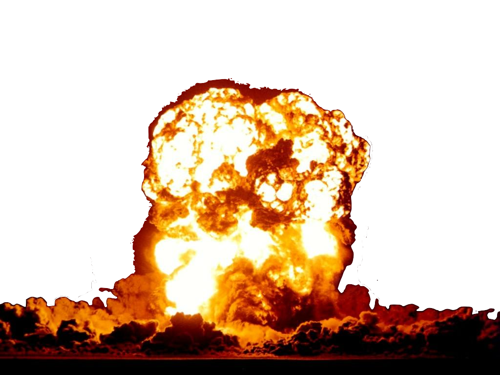 Nuclear explosion PNG Image