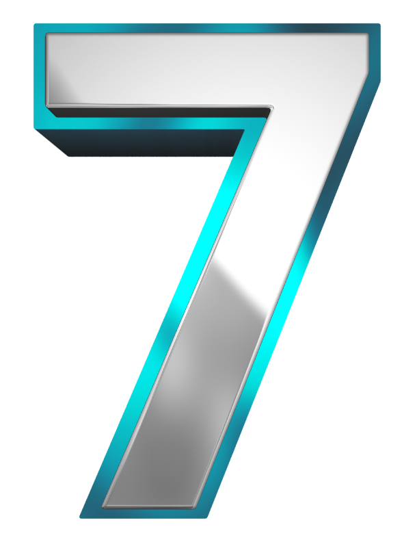 Stylish Number Photos Free Transparent Image HD PNG Image