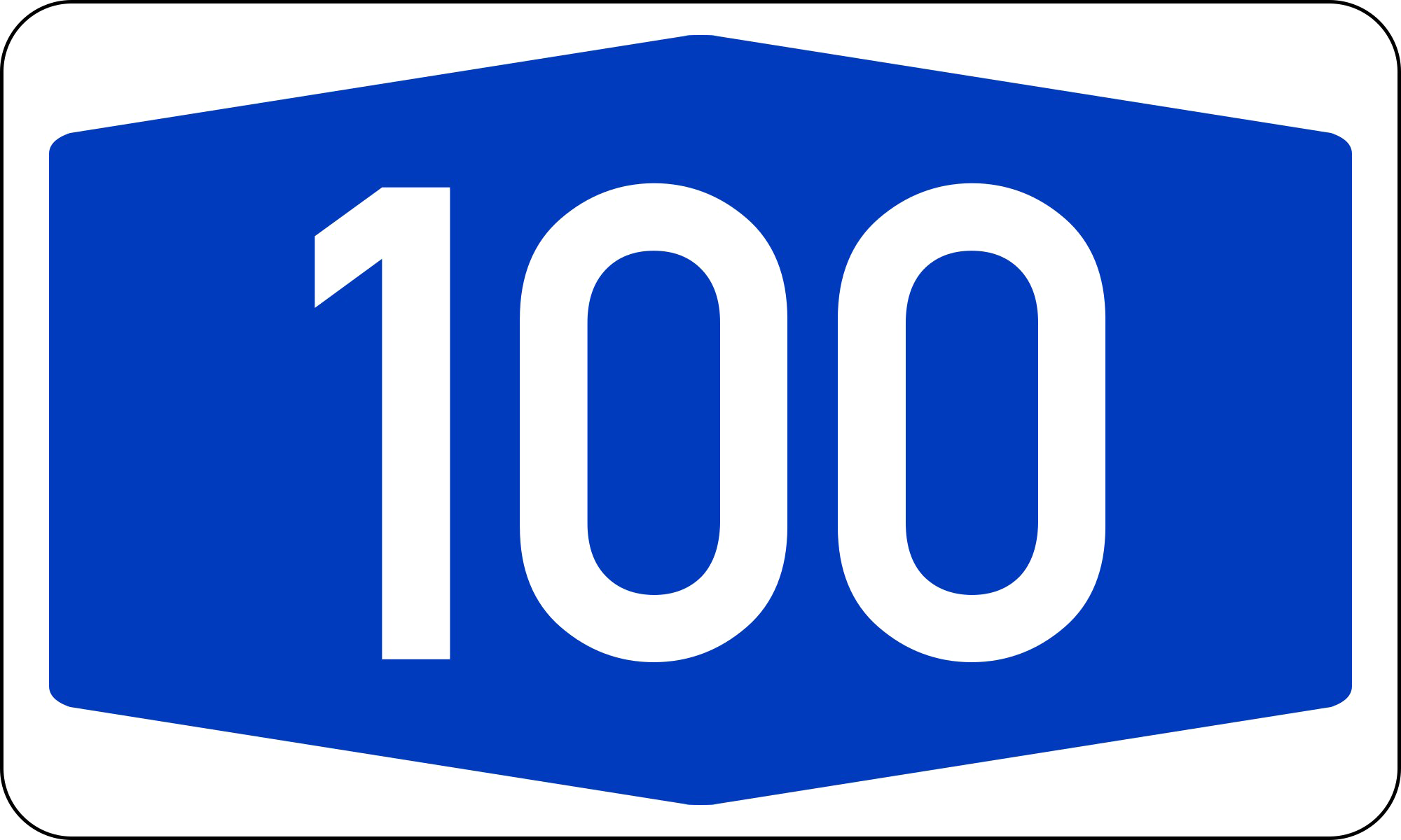 100 Number Free HQ Image PNG Image