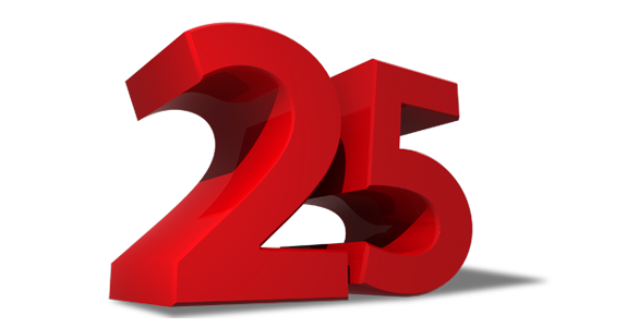 25 Number PNG Download Free PNG Image