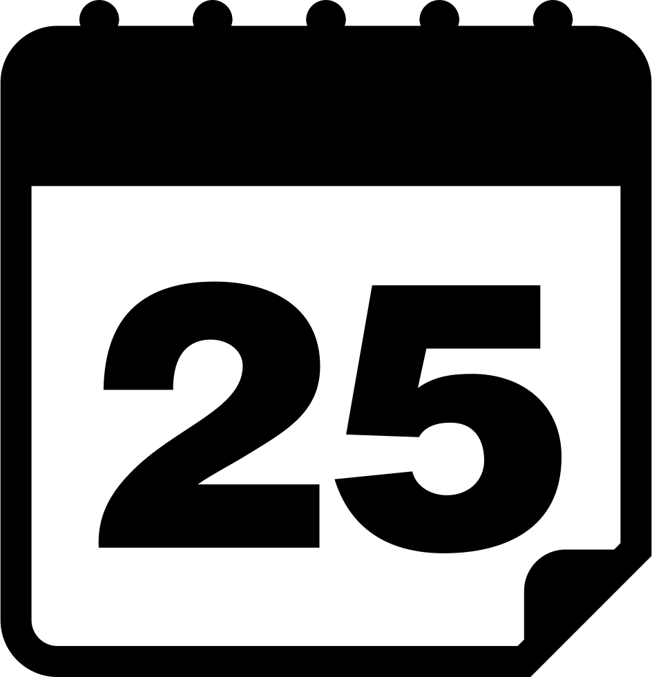 25 Number Picture Free Transparent Image HD PNG Image