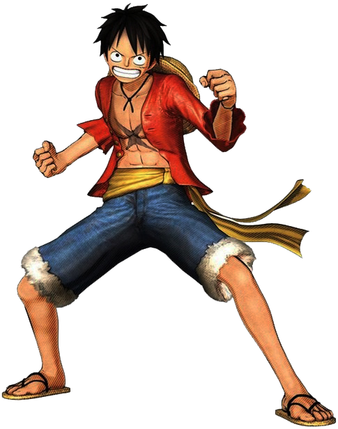 One Piece Luffy Clipart PNG Image