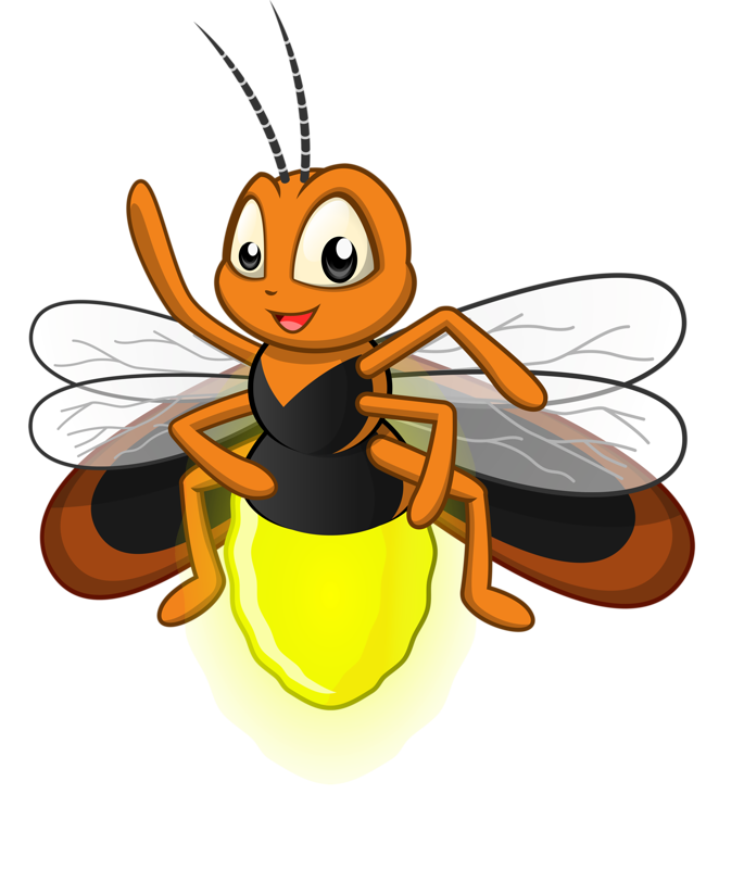 Firefly Butterfly Royaltyfree Bee Honey Cartoon PNG Image