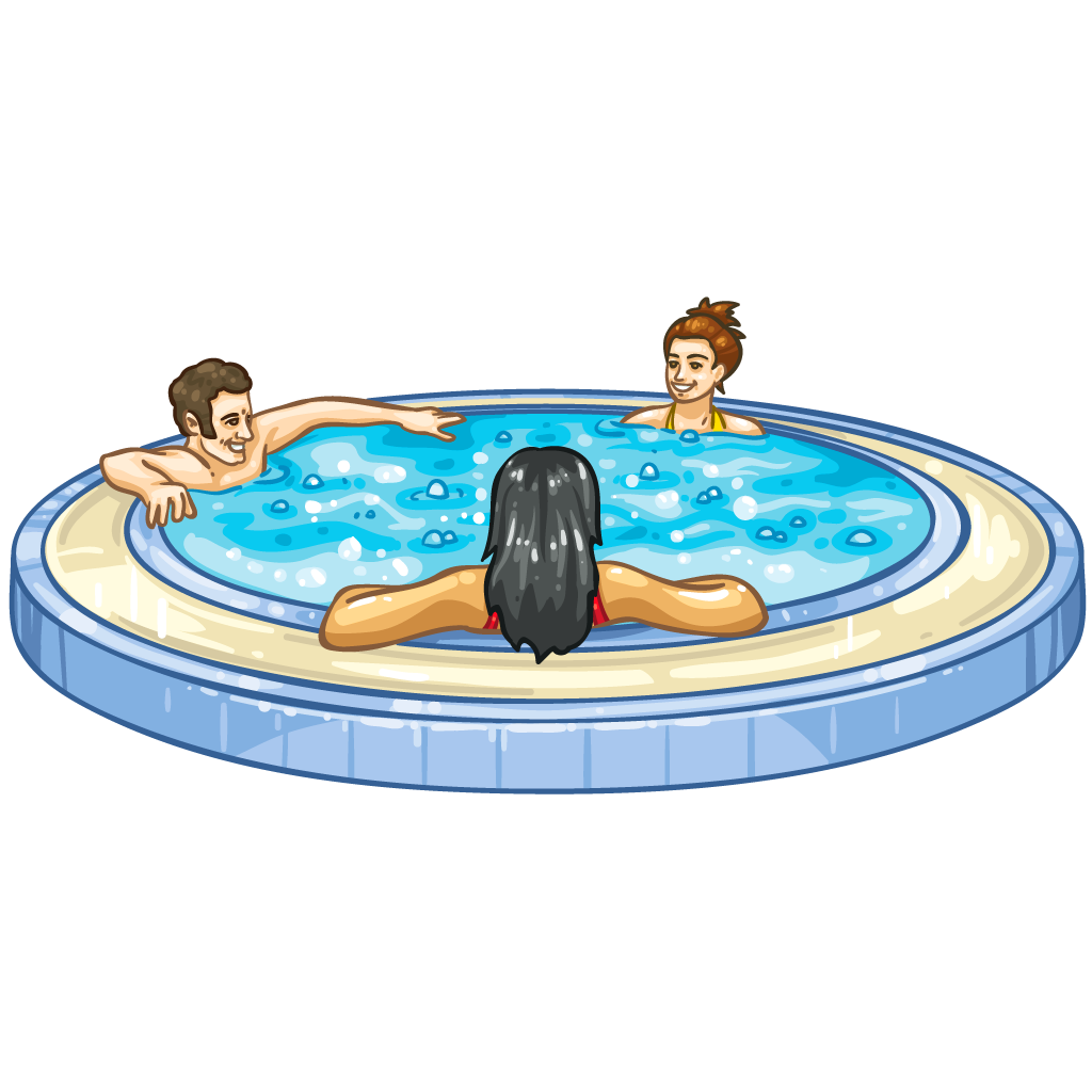 Sims Recreation Hot Tub Pool Swimming PNG Image
