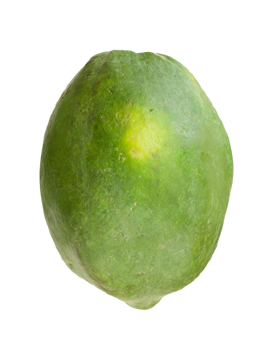 Raw Green Papaya HQ Image Free PNG Image