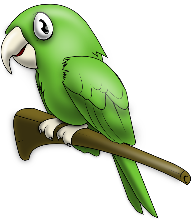 Cute Parrot PNG Image