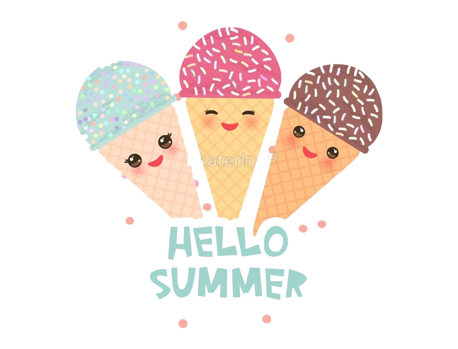 Summer Hello Free Clipart HD PNG Image