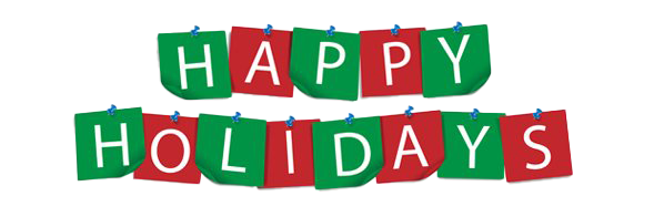 December Holidays Happy HD Image Free PNG Image