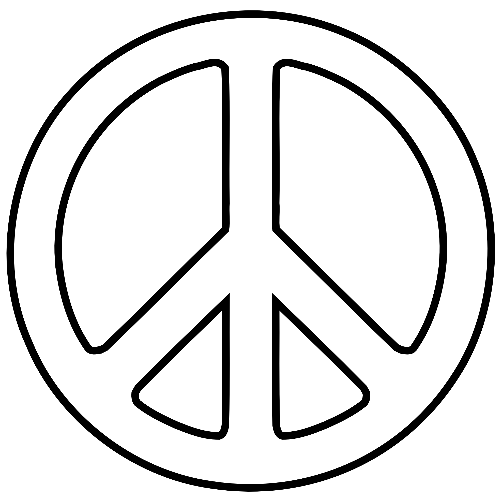 Peace Symbol Png Image PNG Image
