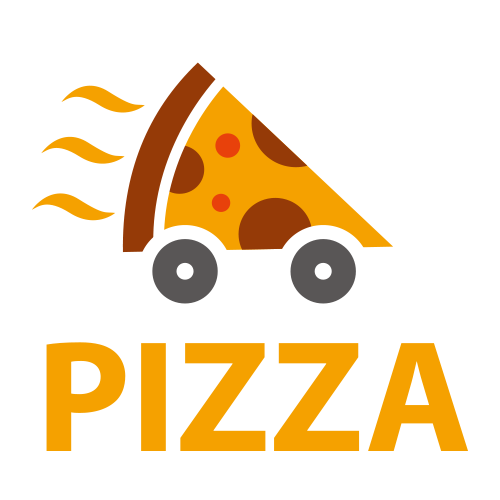 Take-Out Hamburger Delivery Vector Logo Pizza PNG Image