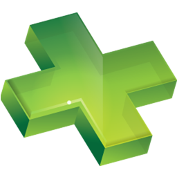 Green plus PNG Image