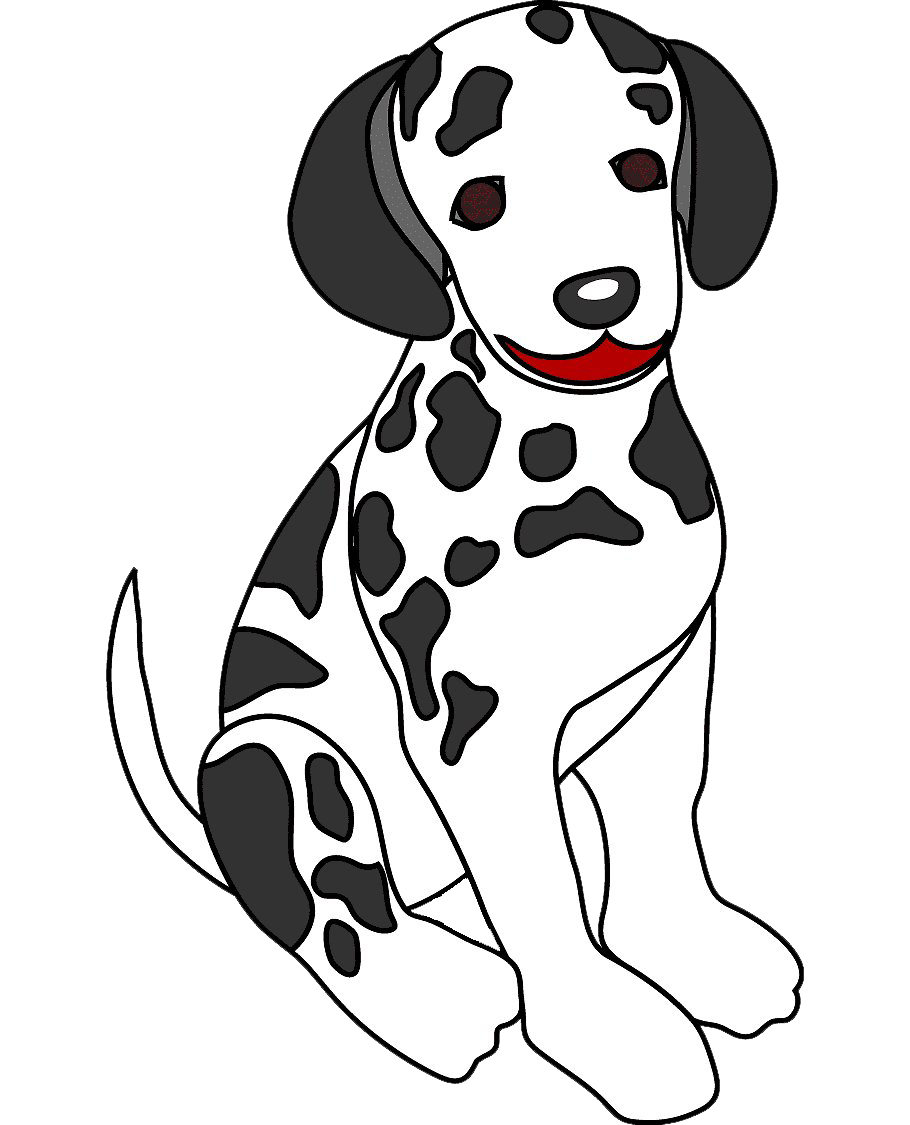 And White Puppy Black HQ Image Free PNG Image