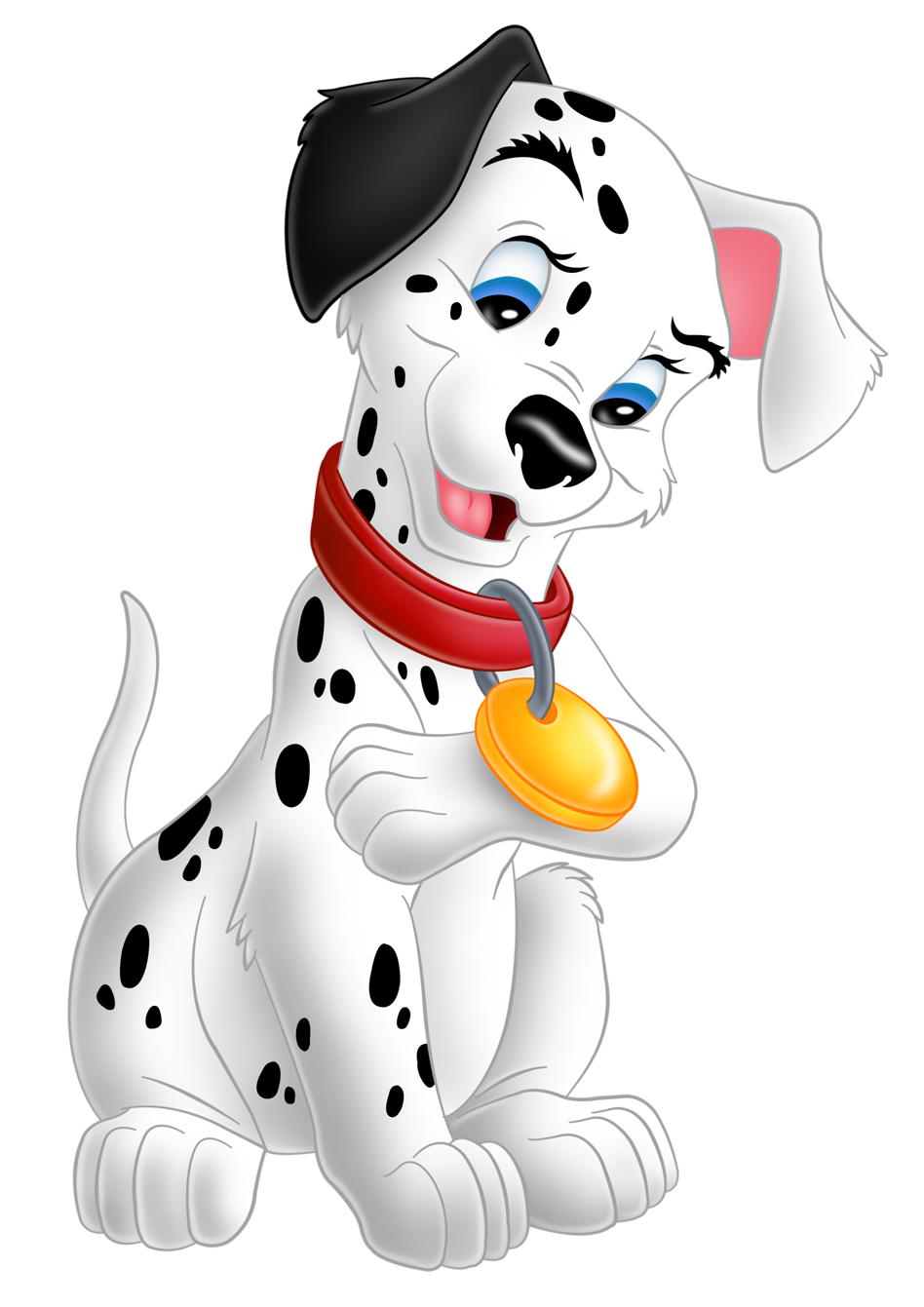 And Cute 101 Dalmatians De Dog Vil PNG Image