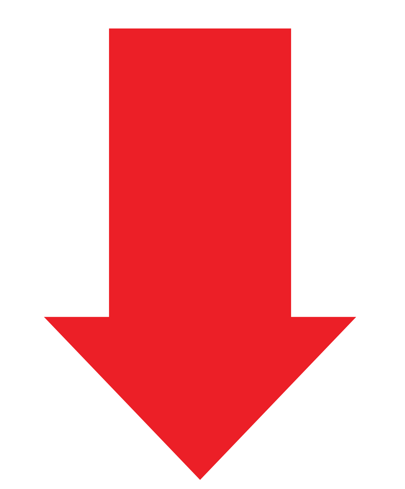 Red arrow PNG Image
