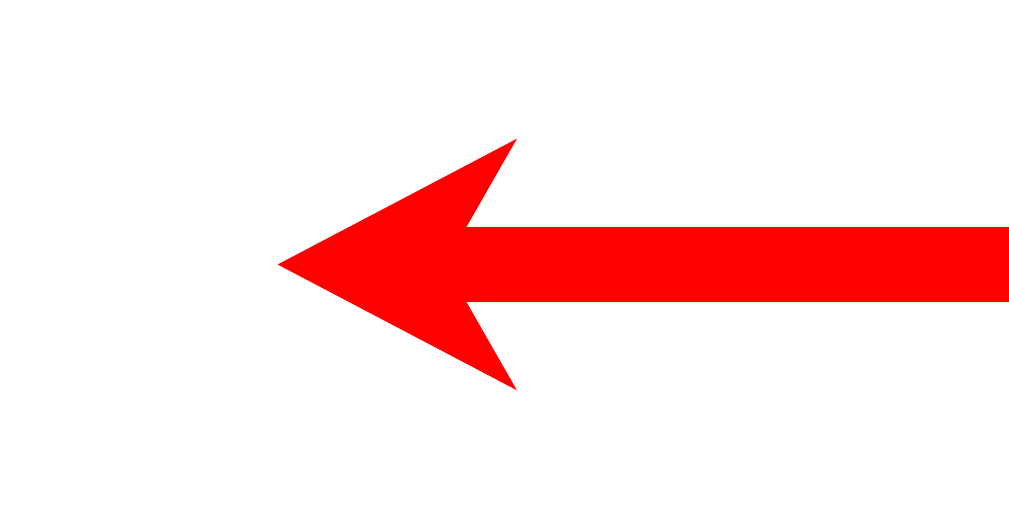 Red arrow PNG Image