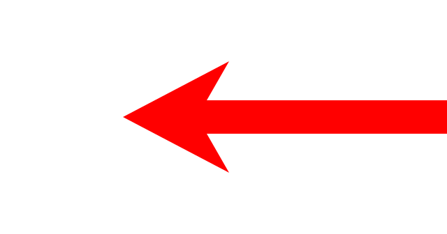 Red arrow PNG Image