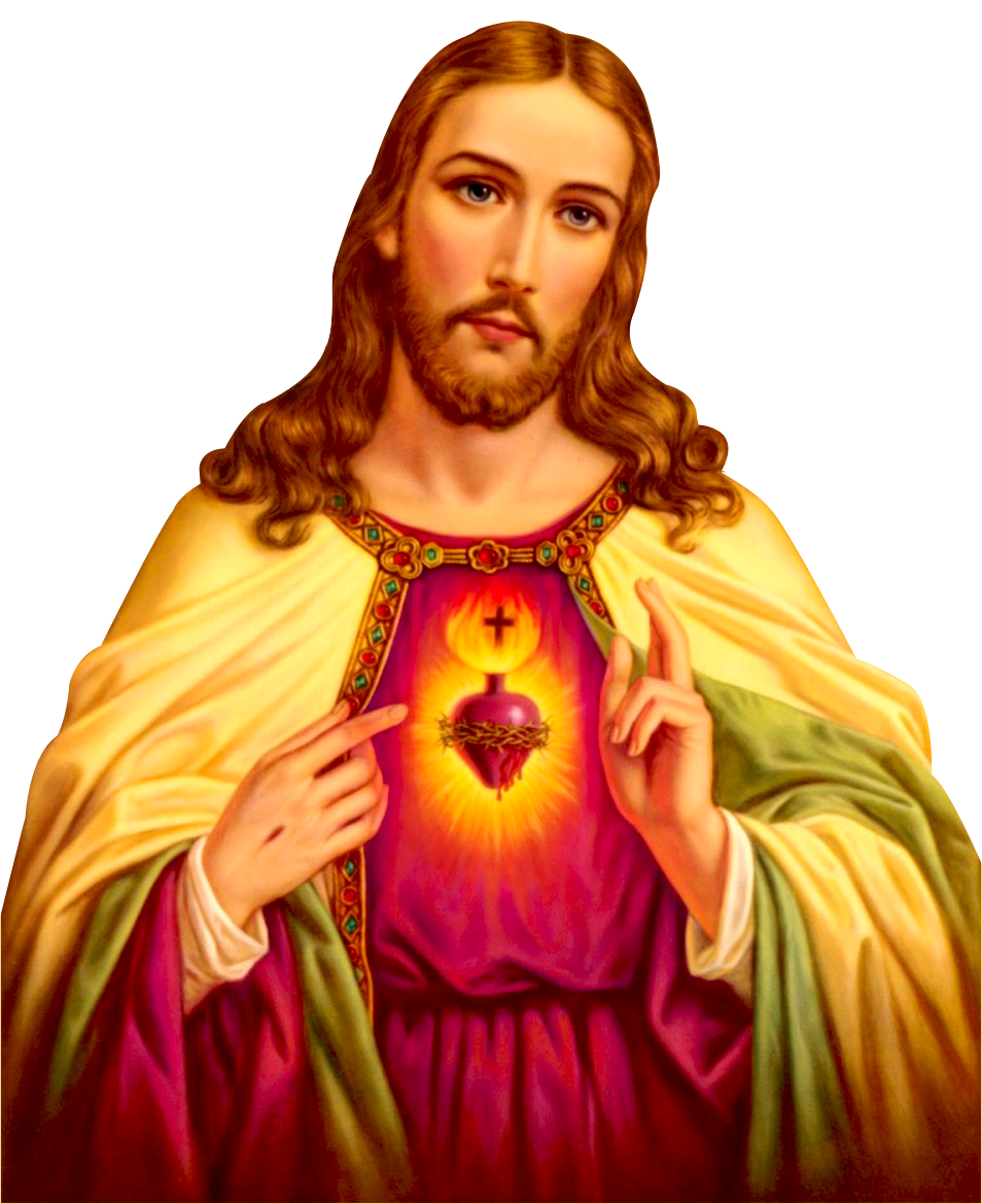 Heart Christ Catholic Novena Jesus Sacred Devotions PNG Image