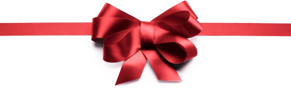 Gift Bow Ribbon Transparent Background PNG Image
