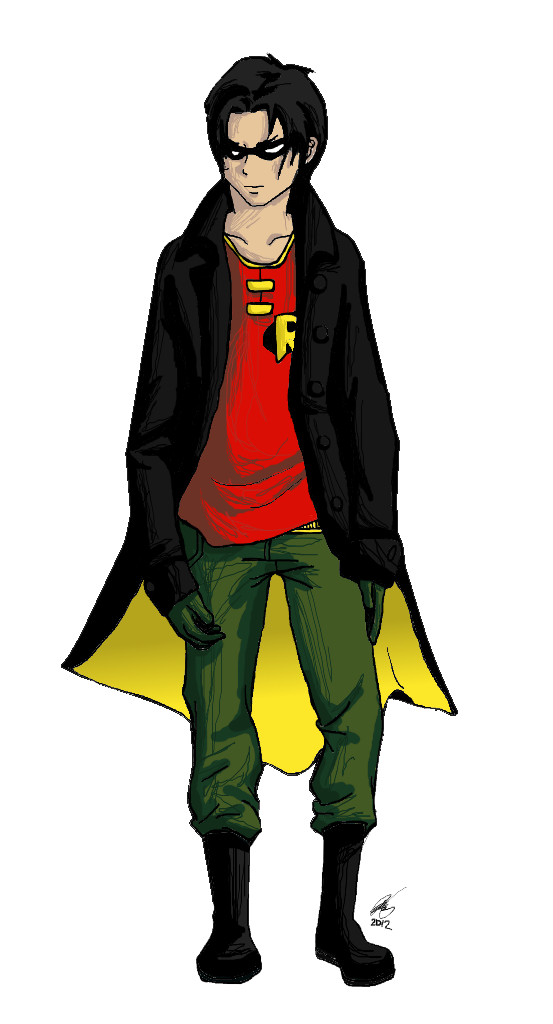 Robin Comic Clipart PNG Image