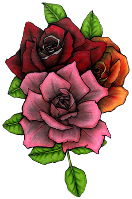 Rose Tattoo Png Pic PNG Image