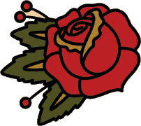 Rose Tattoo Png Hd PNG Image