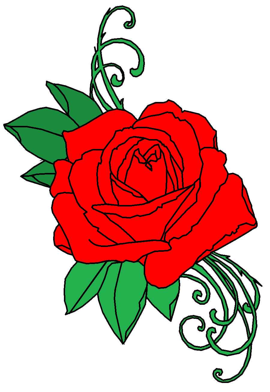 Rose Tattoo Png File PNG Image