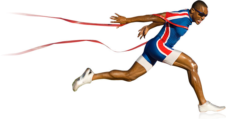 Runner man PNG Image
