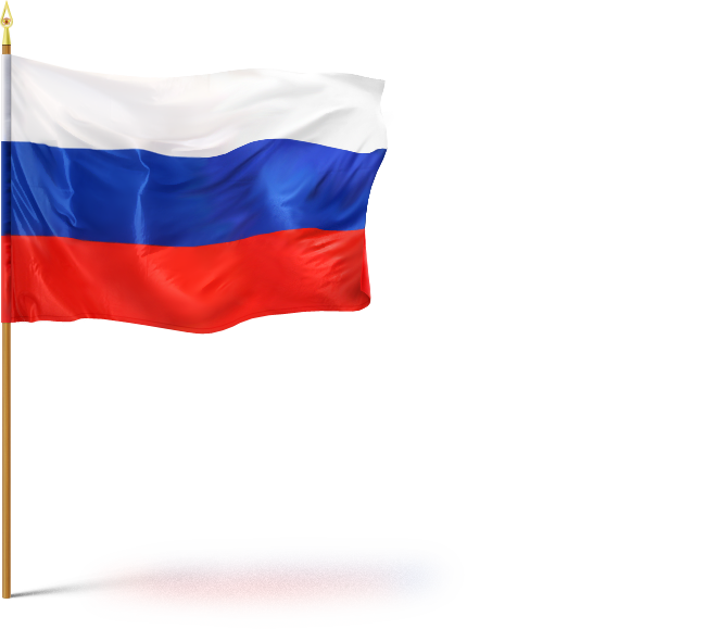 Russia Flag on transparent PNG - Similar PNG