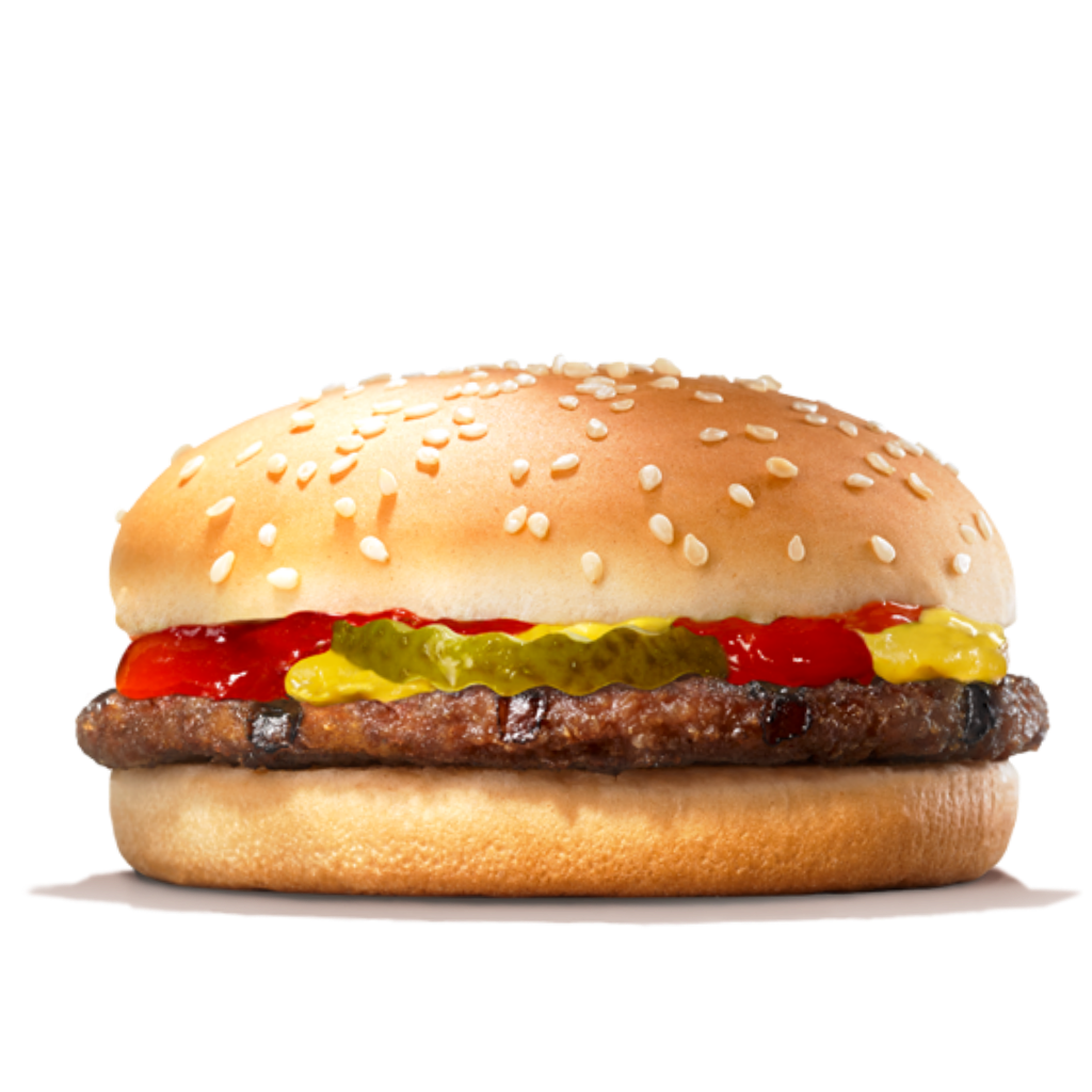 King Whopper Hamburger Big Fries Cheeseburger French PNG Image