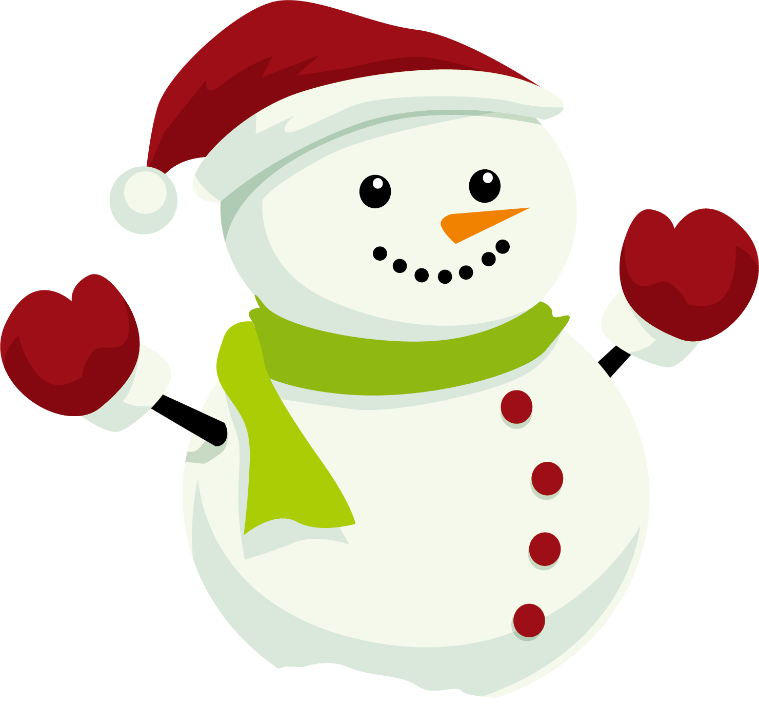 Snowman Portable Claus Day Santa Graphics Cartoon PNG Image