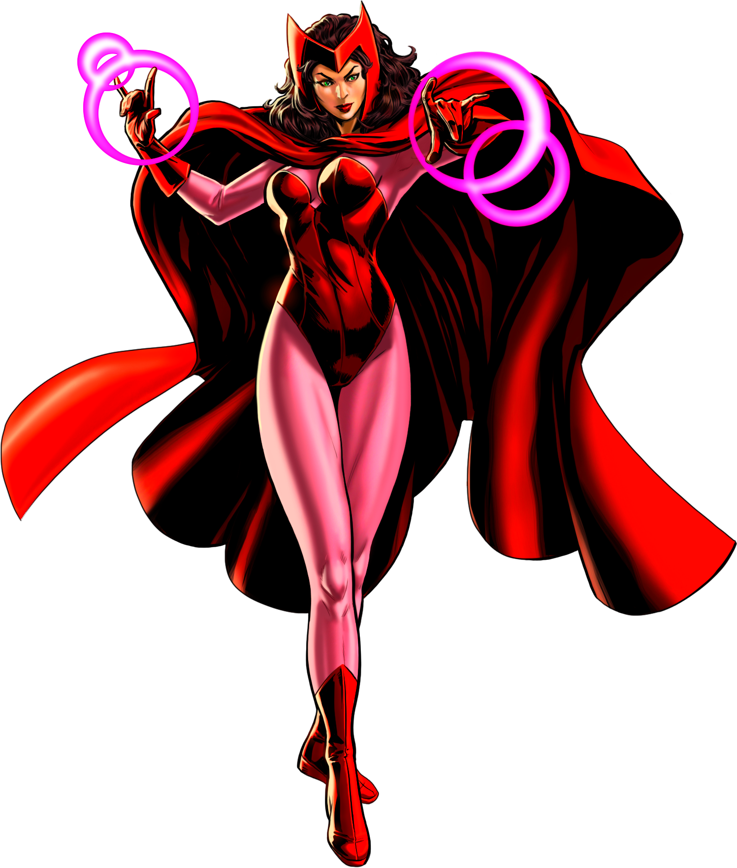 Scarlet Witch Transparent Background PNG Image
