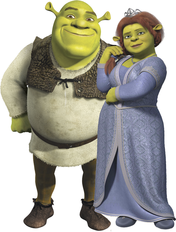 Icons Shrek and Fiona 💚, Shrek