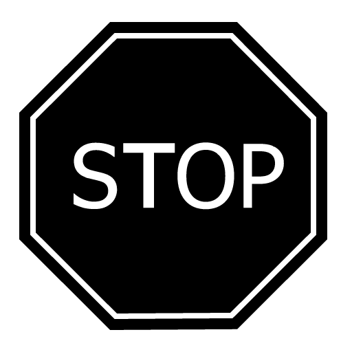 Sign stop PNG Image