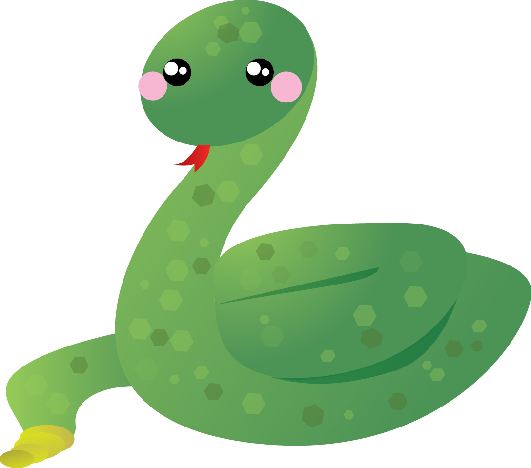 Cute Snake Clipart PNG Image