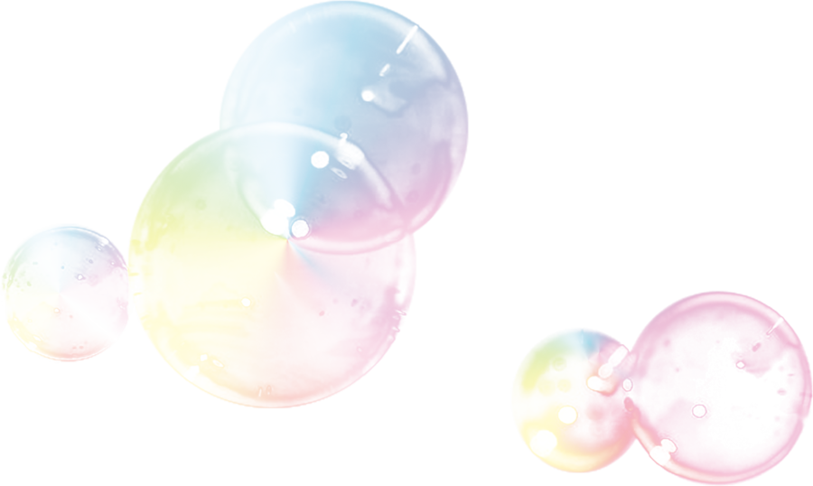 Soap bubbles PNG Image