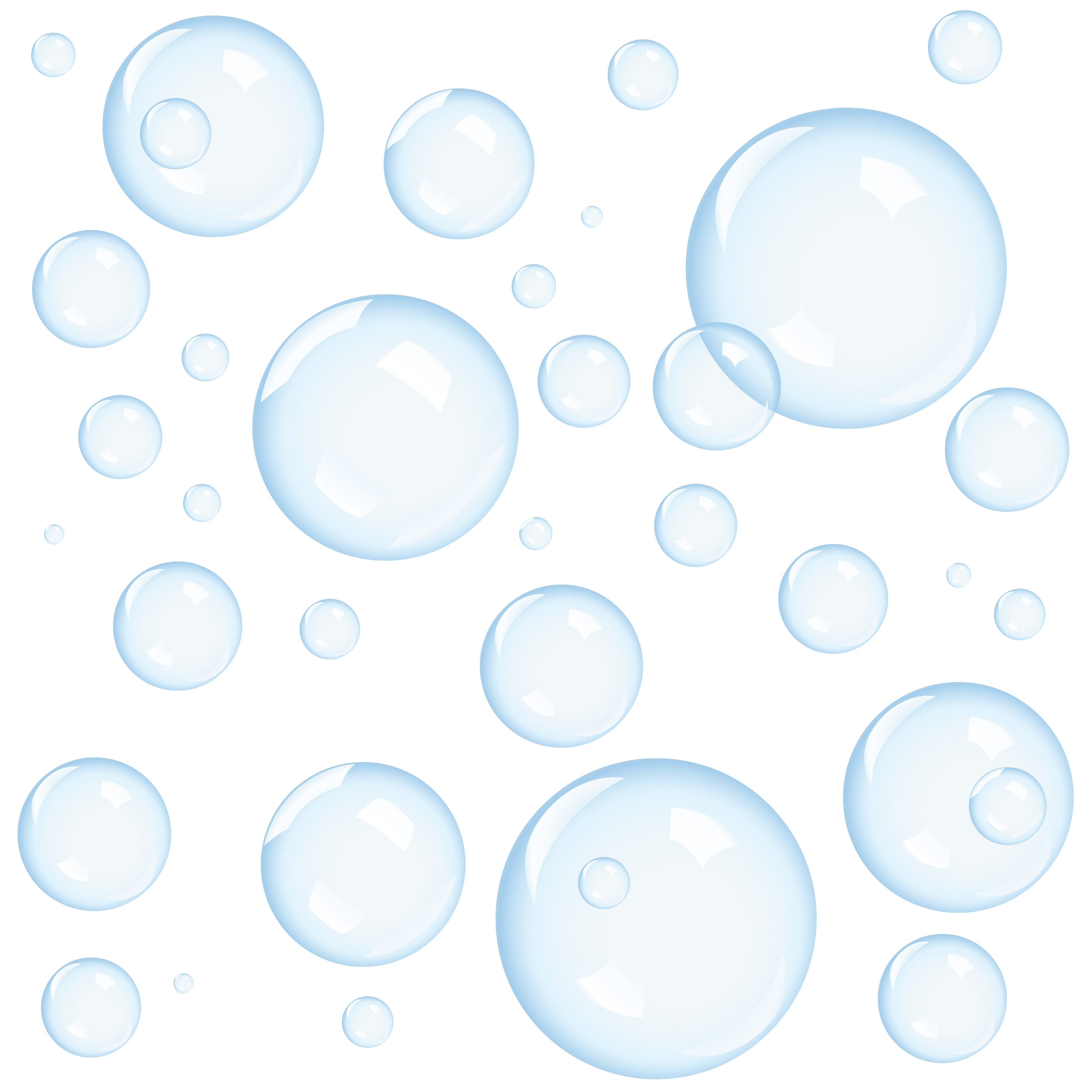 Soap bubbles PNG Image