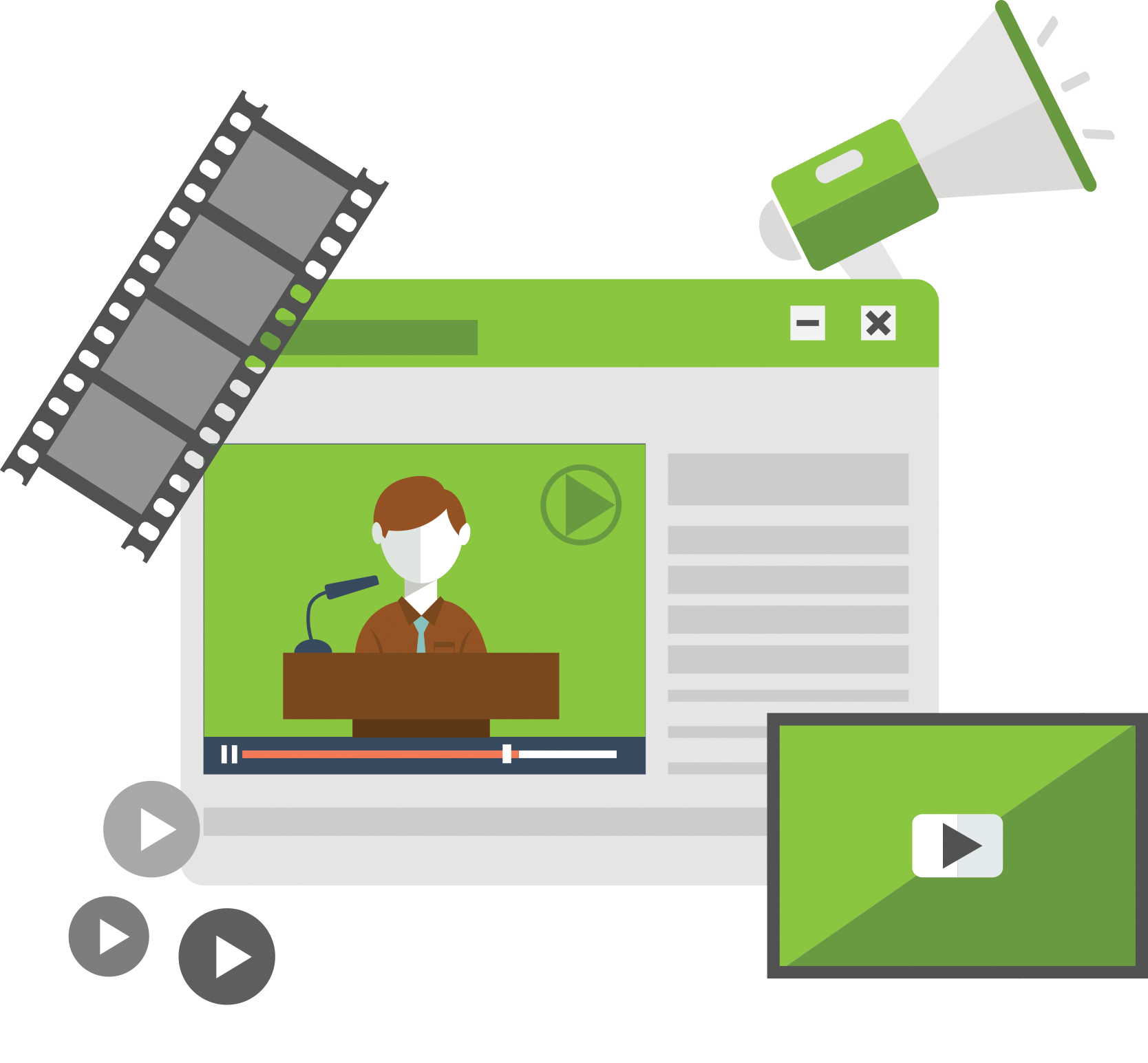 Media Digital Video Advertising Marketing Social PNG Image