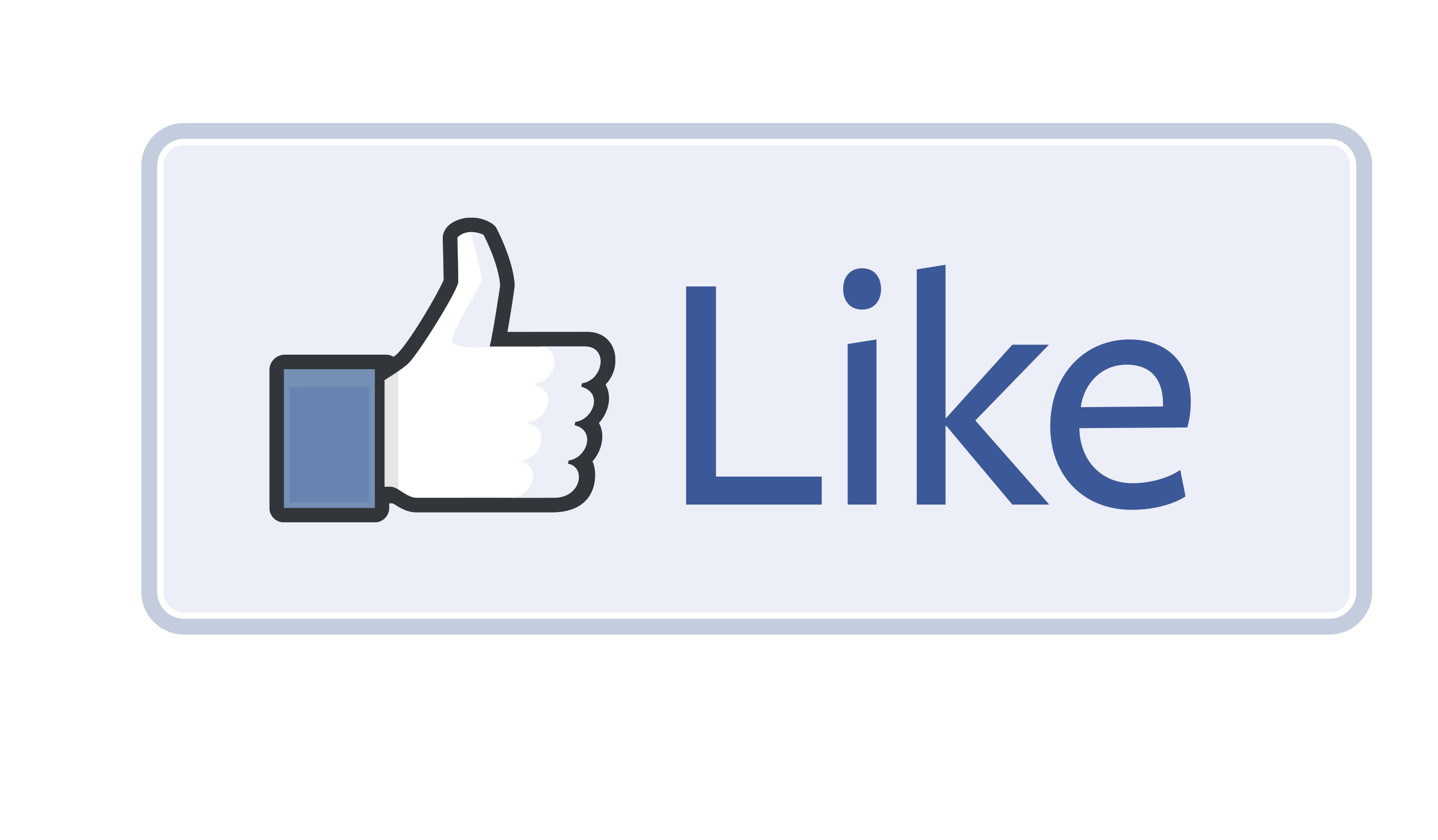 Media Button Facebook Like Social Free HD Image PNG Image