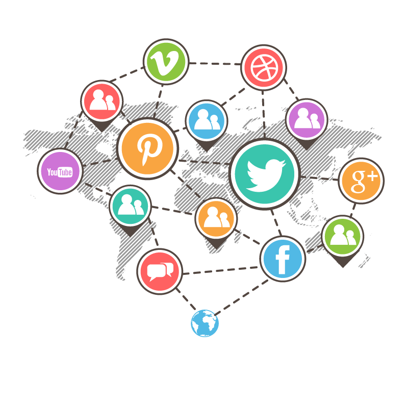 Download Networking Network Service Media Social Vector Marketing Hq