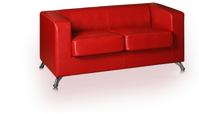 Red Sofa Png Image PNG Image