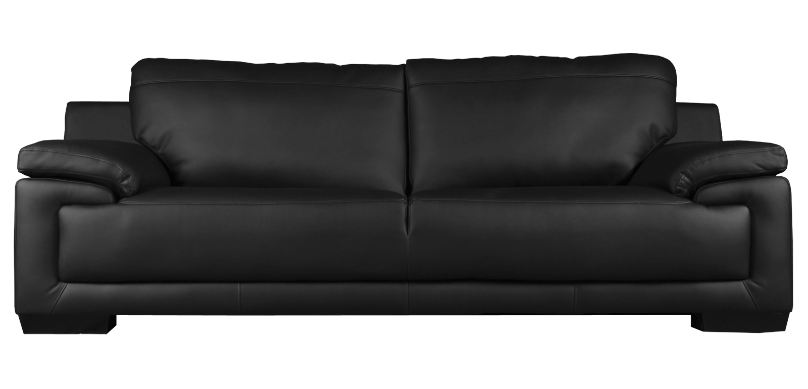 Black Sofa Png Image PNG Image