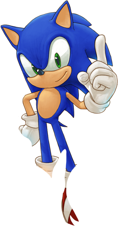 Sonic The Hedgehog Transparent Background PNG Image