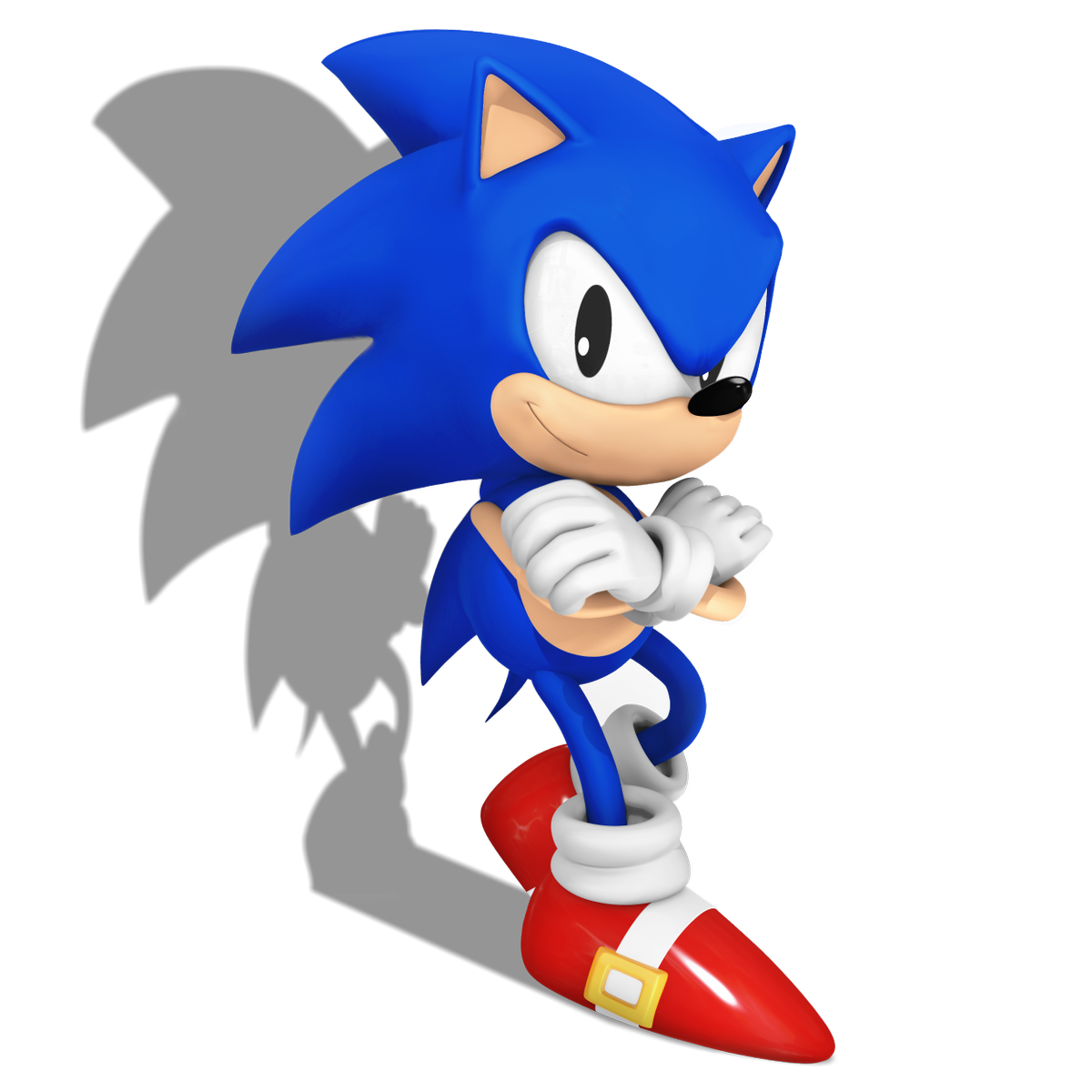 Sonic Character Figurine Fictional Mania Adventure Forces PNG Image
